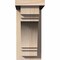 Ekena Millwork Pescadero Smooth Corbel w/Backplate, Douglas Fir, 5 1/2"W x 12"D x 12"H COR06X12X12PEC01SDF - alternate 2